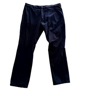 Good Man Brand Mens Navy Blue Straight Leg Chino Pants Size 38 Cotton Spandex